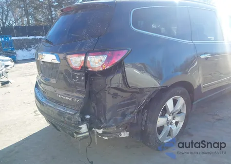 2015 Chevrolet Traverse Ltz z USA, uszkodzony, nr VIN 1GNKVJKD9FJ365657